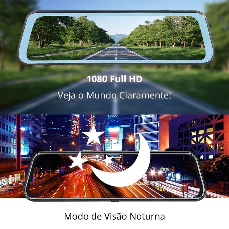SmartView Pro® - Retrovisor Inteligente [COM CÂMERA DE RÉ]