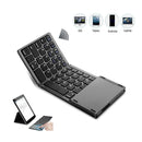 Mini Teclado Bluetooth Dobrável