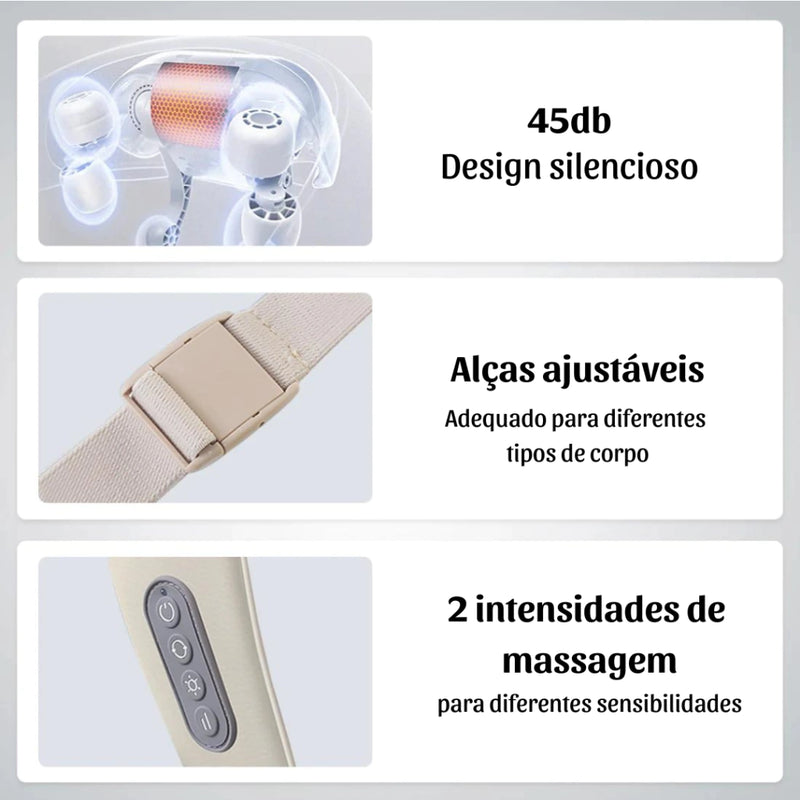 Massageador Elétrico Multifuncional - ComfortPro®