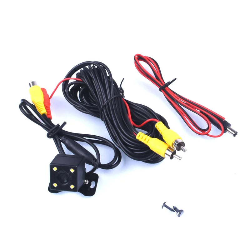 Kit Completo Câmera de Ré Veicular + Monitor LCD