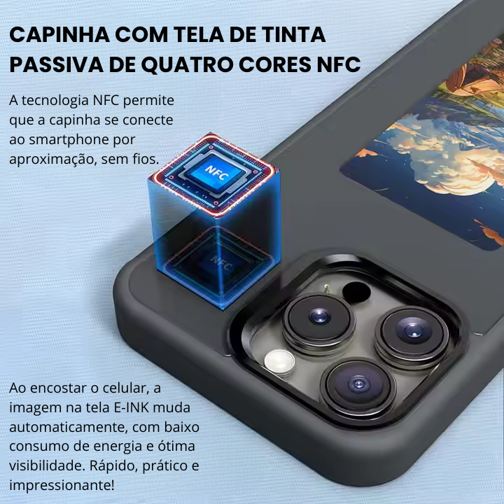 Capinha com Impressão Instantânea para iPhone - SmartPrint Case®