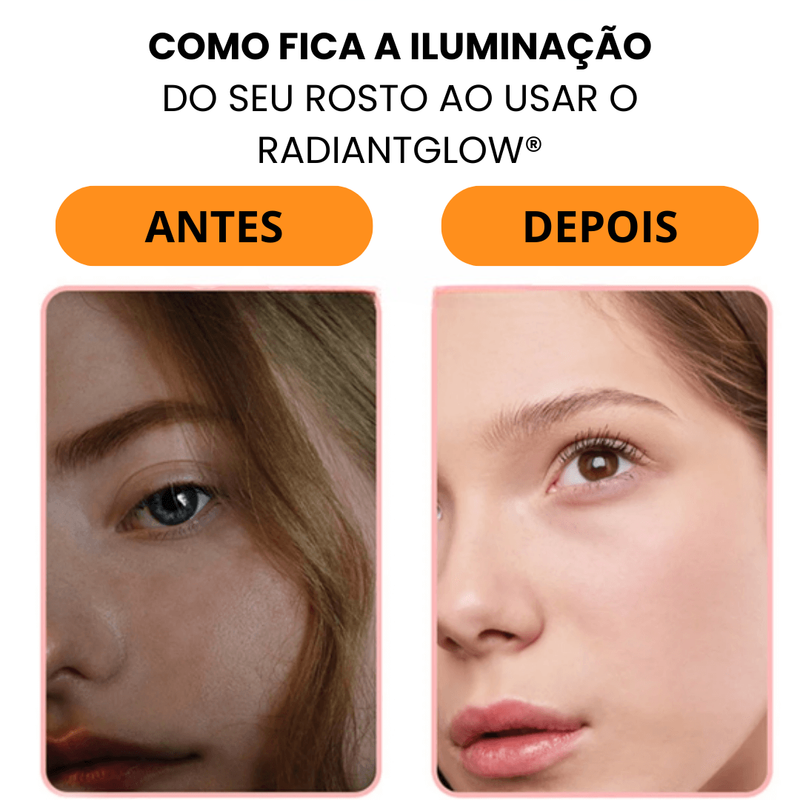 RadiantGlow® - Espelho Luminoso para Maquiagem
