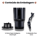 Porta-Copos Inteligente 2 Em 1 Aquecedor e Refrigerador de Bebidas – SmartCup®