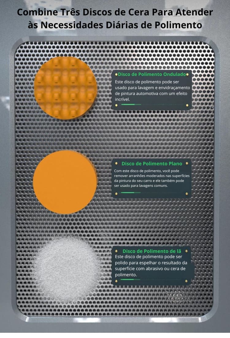 Polidor Automotivo Portátil - TurboPolisher®
