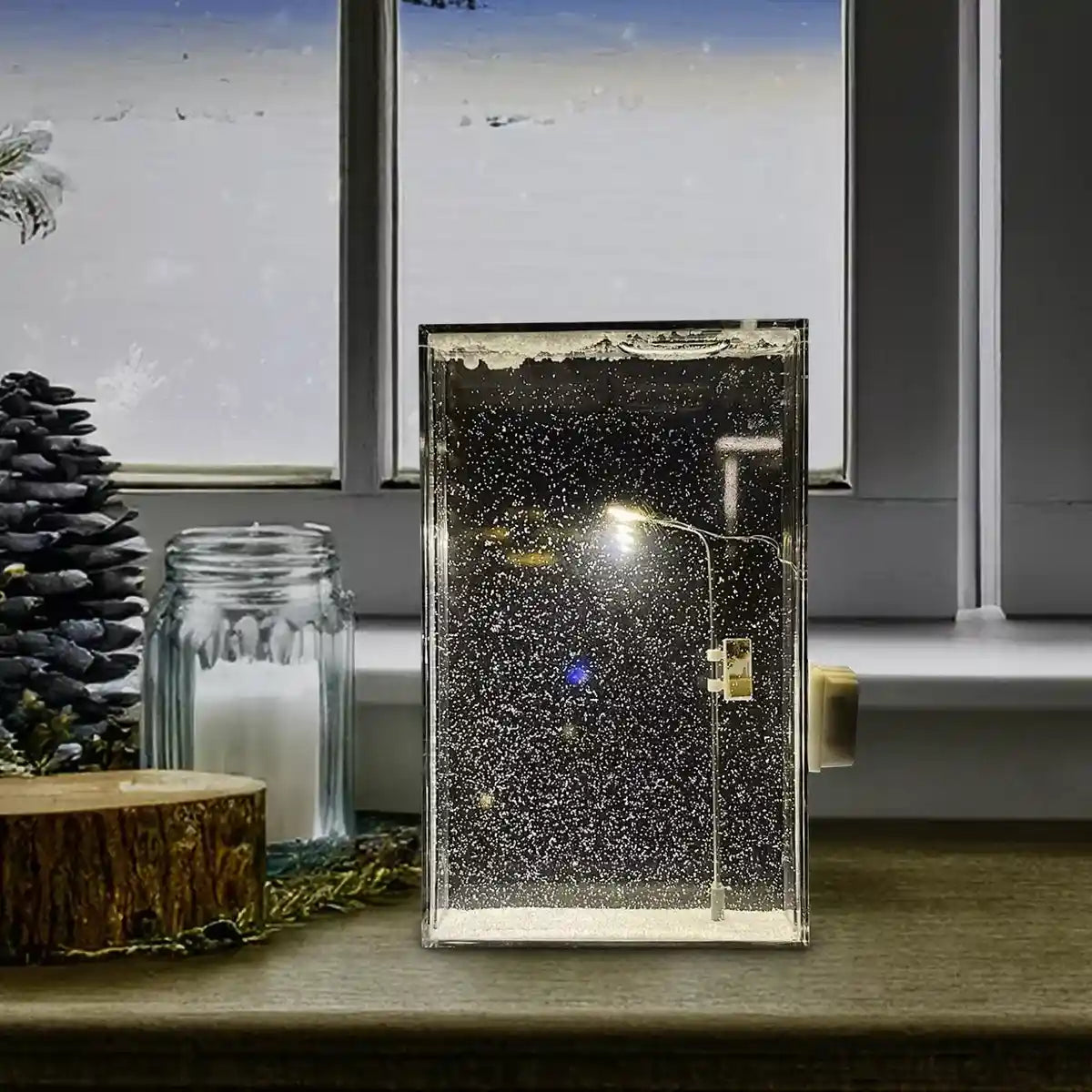 Luminária Artesanal DIY com Tema de Neve - SnowDream®, image size:1200x1200