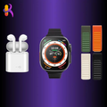 🔥Combo: Smartwatch Serie 9 Ultra + Fone TWS i7s + 4 Pulseiras de Nylon