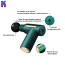 Pistola Massageadora 4 em 1 TheraFlex®