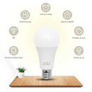 Lâmpada LED Inteligente RGB, Com Controle Por App