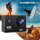 Câmera de Ação Profissional Portátil 4K Ultra HD 30FPS - FlashMotion Pro®