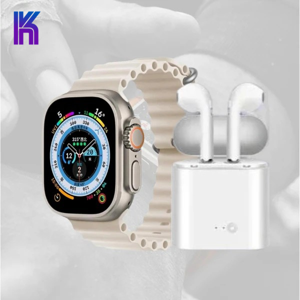 🔥Combo: Smartwatch Serie 9 Ultra + Fone TWS i7s