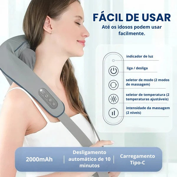 Massageador Elétrico Multifuncional - ComfortPro®