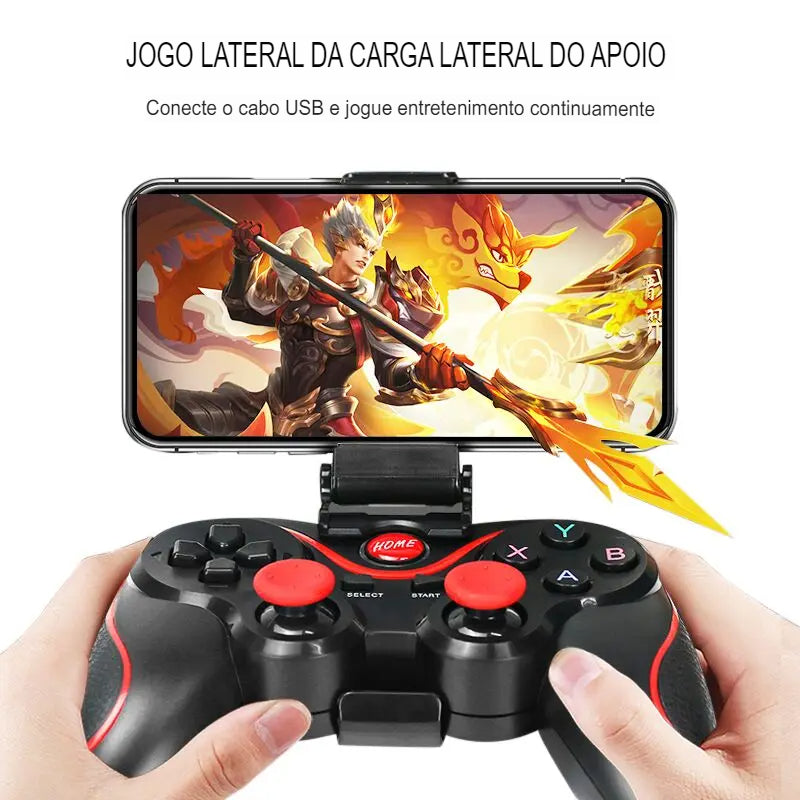 Controle GamePad Bluetooth para Jogos em Celulares Android