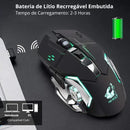 Mouse Gamer Sem Fio Recarregável - Free Wolf®