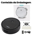 Robô Aspirador Inteligente 3 em 1  CleanMaster®