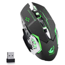 Mouse Gamer Sem Fio Recarregável - Free Wolf®