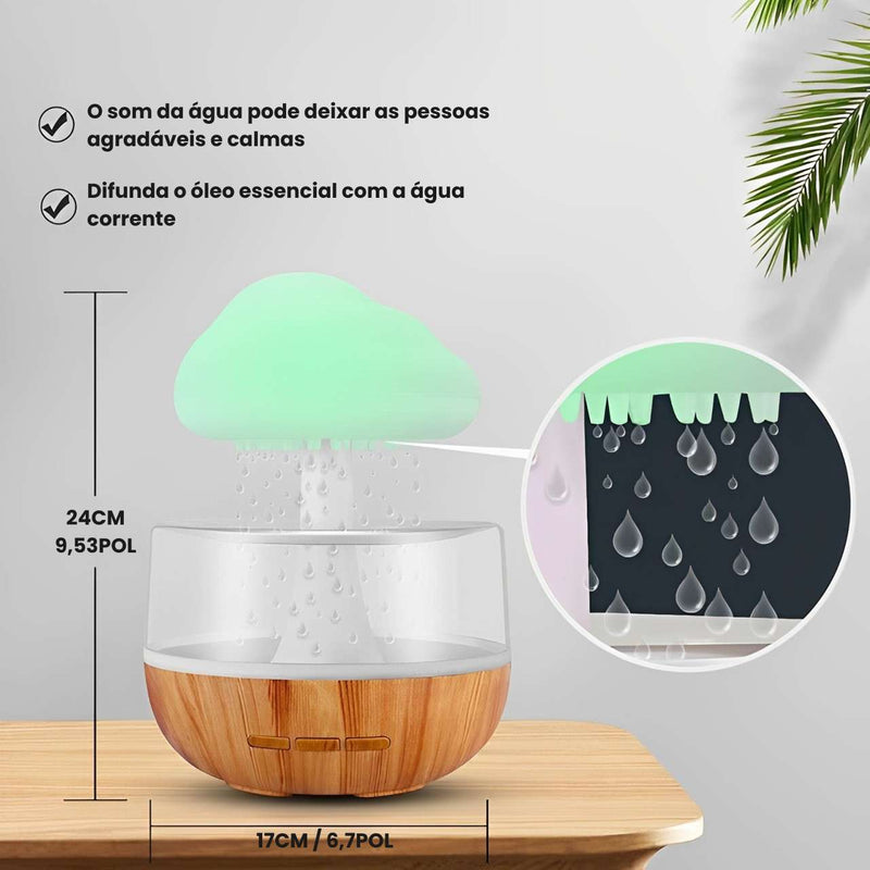 Luminária Nuvem de Chuva Gota Relax®