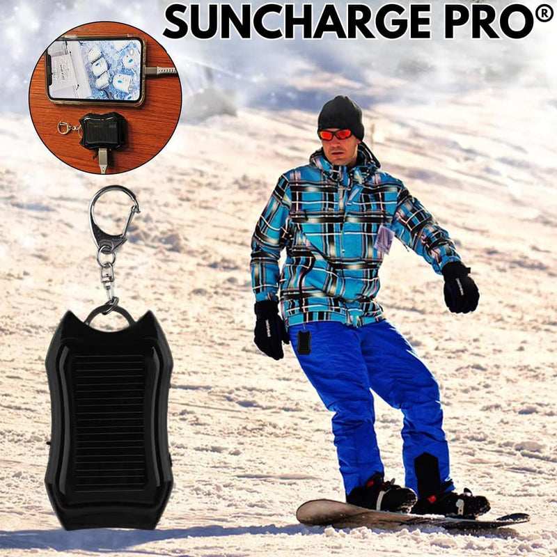 SunCharge Pro® - Carregador Portátil Com Energia Solar