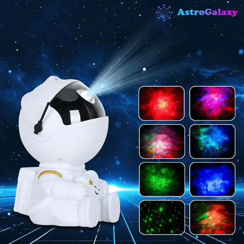 Astronauta Projetor de Galáxia - AstroGalaxy® - Klahr Tech