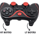 Controle GamePad Bluetooth para Jogos em Celulares Android - Klahr Tech