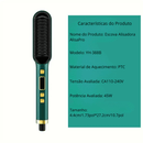 Escova Alisadora AlisaPro® - Cabelos Lisos e Radiantes em Minutos! - Klahr Tech