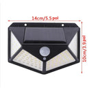 Luminária Solar SunGlow® 100 Leds Com Sensor e a Prova D'água