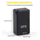 Mini Rastreador GPS - Rastreia e Grava Audio - GF-07
