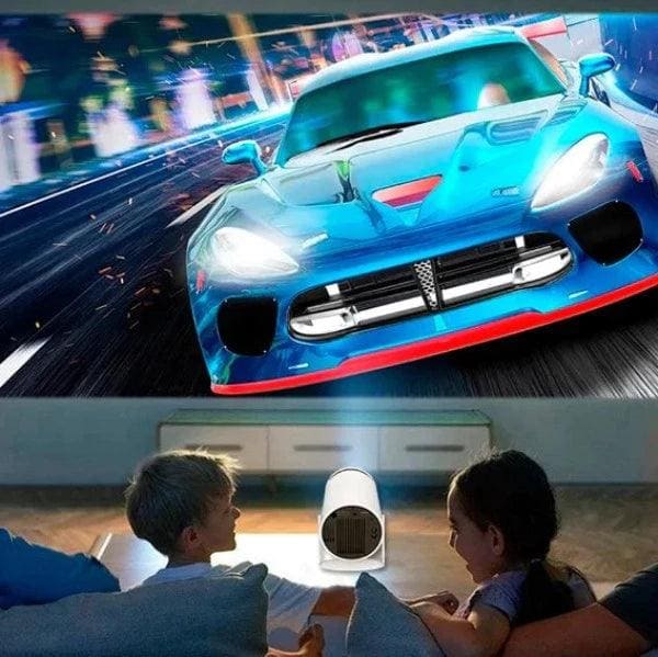 🌟UltraVision® Projetor LED 4K - Full HD 1080P - Portátil com WiFi e Bluetooth - Android 11.0